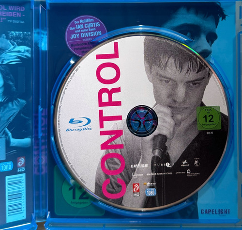 Blu-ray Controle: A História De Ian Curtis - Joy Division