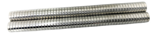 Imã De Neodímio 8x2 Redondo Pequeno 8mm X 2mm N35 - 100 Pcs