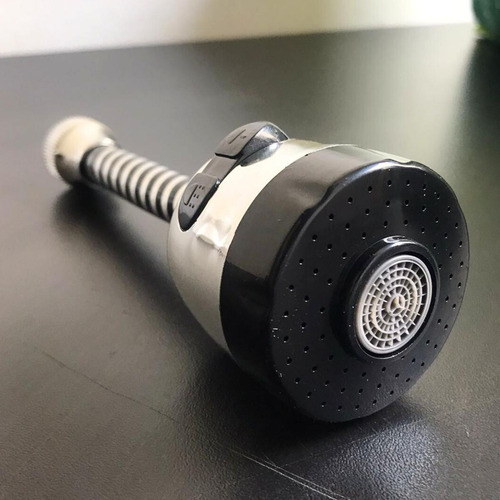 C3B torneira de cozinha com prolongador 360° anti-vazamento cor preto