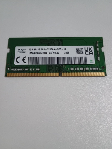 Ram Sk Hynix 4gb 3200mhz 