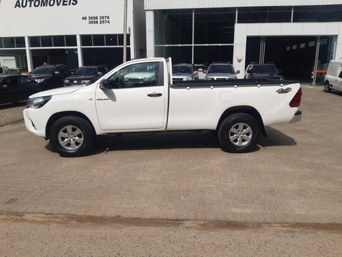 Imagem 3 de 9 de Toyota Hilux 2019 2.8 Tdi Std Cab. Simples 4x4 2p