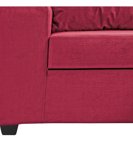 Imagen 3 de 4 de Living Kahlo 3 Cuerpos + 2 Pouf Felpa