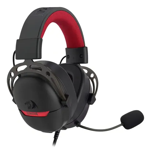 Headset Gamer Redragon Aurora H376BR Com Microfone Desmontável e Placa de Som 7.1 Virtual