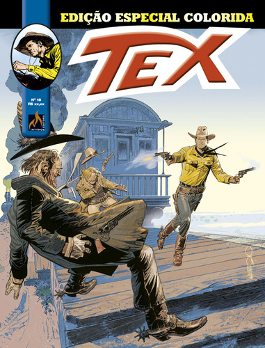 Tex Edição Especial Colorida Nº 18 - Noite Longa Em Coyot, De Boselli, Mauro., Vol. 1. Editorial Mythos Editora, Capa Mole, Edição Edição Especial Colorida Em Português