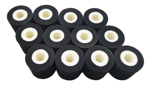 Rollo De Tinta Codificador De Sello Caliente Negro 36x16mm