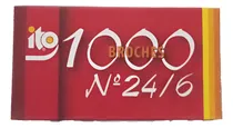 Comprar Broches 24\u002F6 Para Abrochadoras Papel X 1000 Unidades