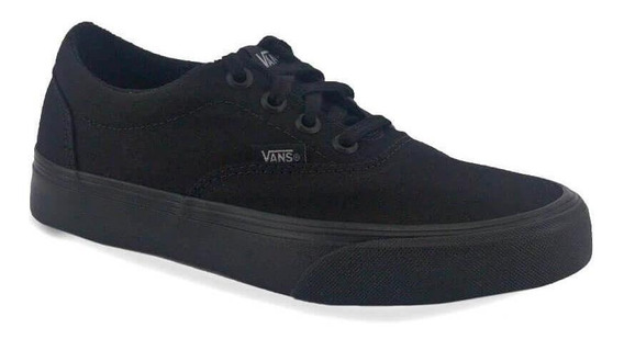 vans negro de mujer