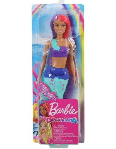 Muñeca Barbie Sirena Dreamtopia Mattel - Sharif Express