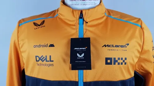 Nova Jaqueta Softshell Oficial Mclaren F1 Team 2023 Norris