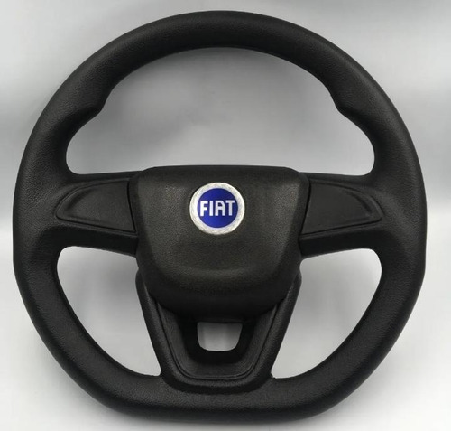 Volante Logo Azul Para Fiat Uno Fire Ano 2002