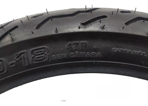 Pneu Jogo Titan Fan Cg Cbx 125/150/160 Par Sem Câmara Novo
