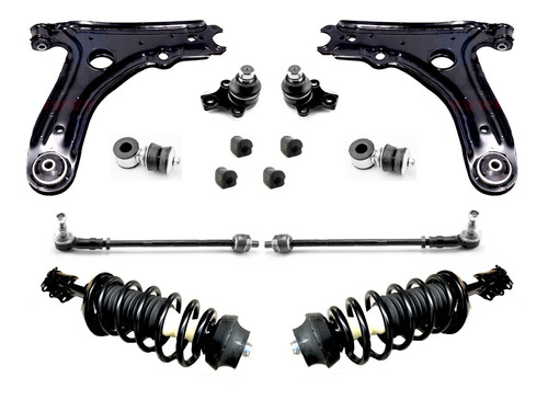 Kit Amortiguadores Horquillas Bieleta Vw Golf Jetta A3 93-99