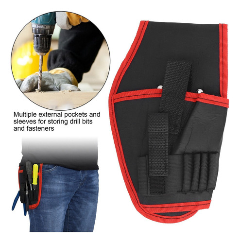 Funda Para Cinturón De Taladro Eléctrico, Portátil, Inalámbr