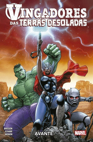 Vingadores das Terras Desoladas, de Brisson, Ed. Editora Panini Brasil LTDA, capa dura em português, 2021