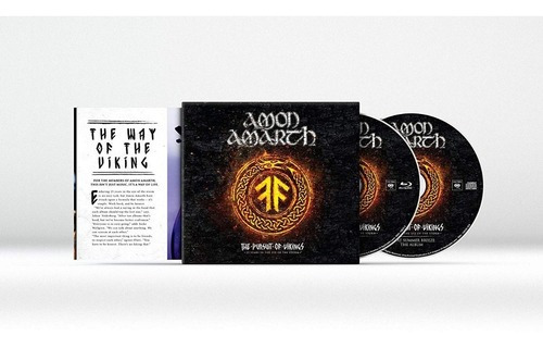 Blu Ray + Cd Amon Amarth The Pursuit Of Vikings Lacrado