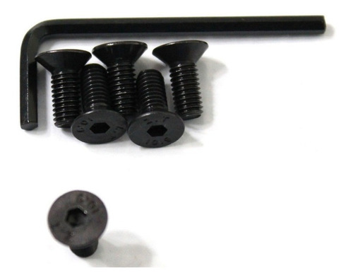 Juego Tornillos Timón Momo Sparco Omp Nardi Llave Allen Hex
