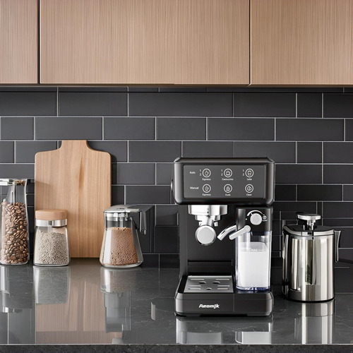 Aemojk Expresso Y Cafetera, Operación De Un Toque, Cafetera