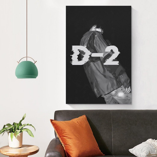 Agust D D-2 Album Cover Canvas Poster Print Music Posters