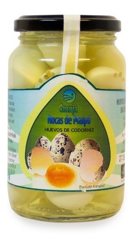 Imagen 1 de 1 de Huevos De Codorniz X580g Rocas De Maipú - Línea Gourmet
