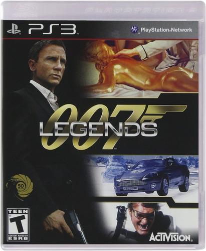 007 Legends James Bond Ps3 Original Completo Mídia Física