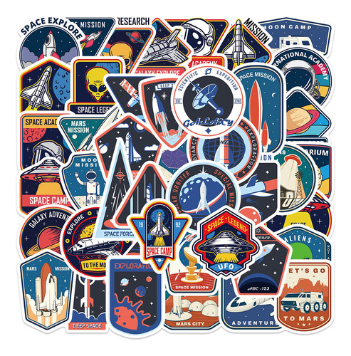 Adesivos De Desenhos Animados De Astronautas Para Crianças P