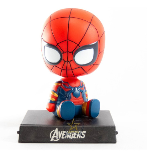 Spider Man Bobblehead Avengers En Base  Golden Toys