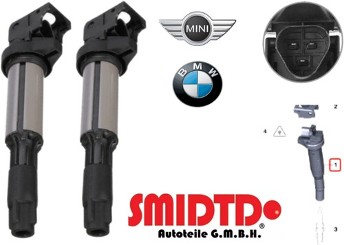2 Bobinas Encendido Tipo Lapiz Bmw Z4 Roadster 3.0l E85