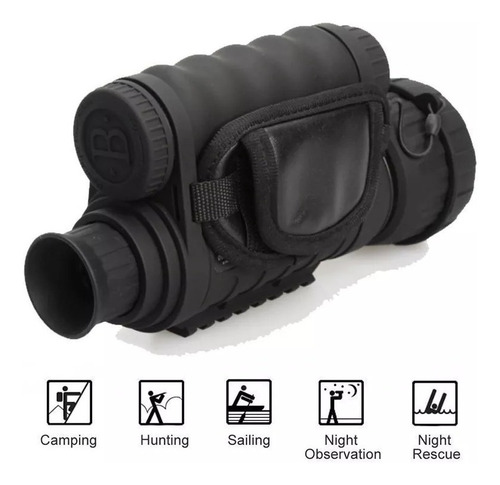 Vision Nocturna Monocular Bestguarder Wg-50 Con Grabacion