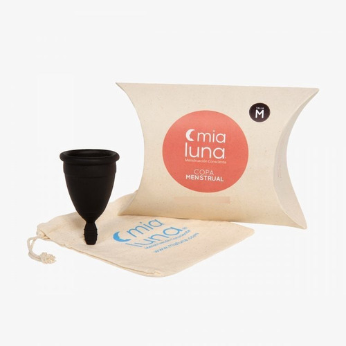 Copa Menstrual Miablack S O M+ Vaso Esterilizador Miaclean