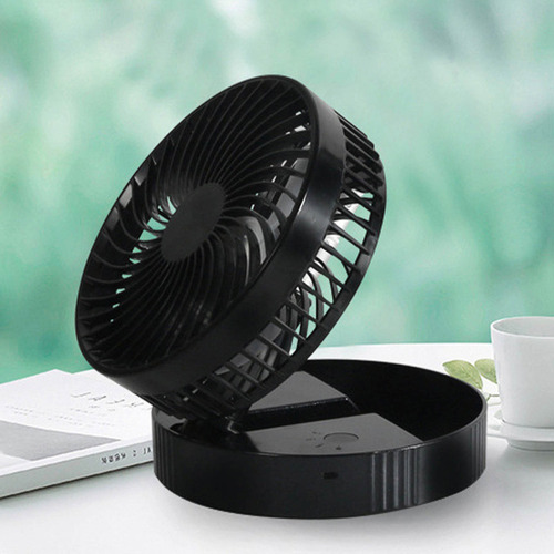 L Ventilador Portátil J Recargable, De Pie Y De Mesa