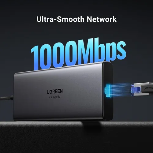 Hub Usb-c - 9 En 1 - 3 Usb 1 Usb-c Pd- Hdmi 4k60hz Red Sd