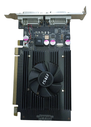 Placa De Vídeo Msi N210-512d2 C/ 02 Dvi 512mb Pci Express (Usado)
