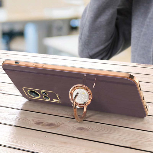 Capa Para Oppo A40 4g Galvanoplastia 6d Anel