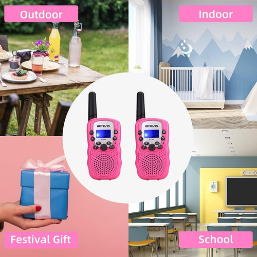 ..radio Walkie Talkie Para Niños Con 22 Canales 3 Millas 2 P