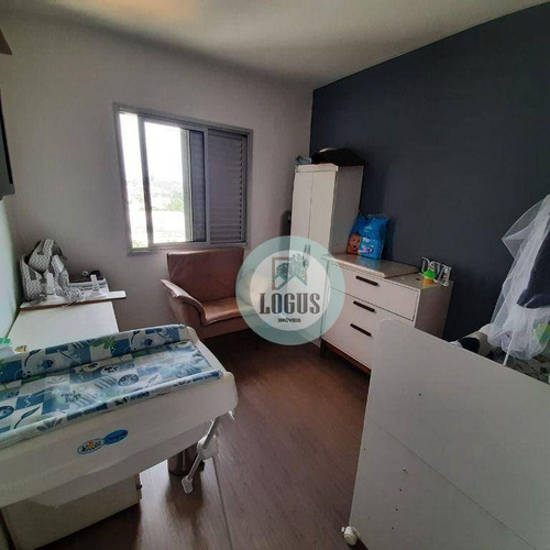 Imagem 14 de 22 de Apartamento No Residencial San Marco Com 62m² Composto 2 Dormitórios Com Planejados 1 Suíte, À Venda Por R$ 320.000,00 - Independência - Sbc/sp - Ap1889