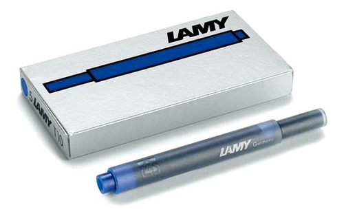 Caja Cartuchos Estilografica T10, Color Azul - Lamy