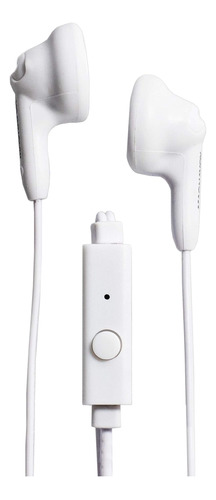 Magnavox White Mhp4820m-wh Auriculares Estéreo Silicona Con