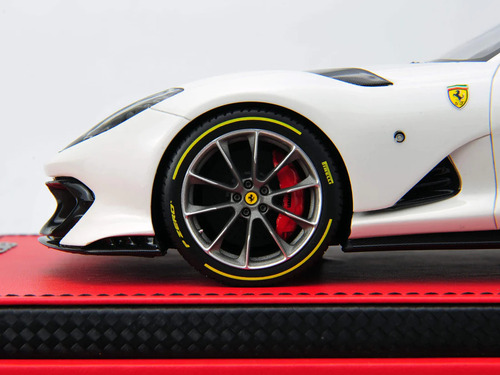 Ferrari 812 Competizione Branca 1/18 Mr Miniatura