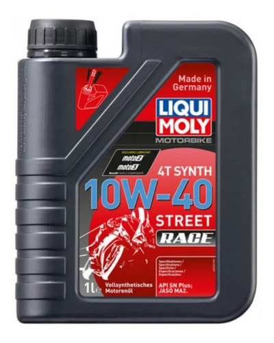 Aceite para motor Liqui Moly 10W-40 para motos y cuatriciclos