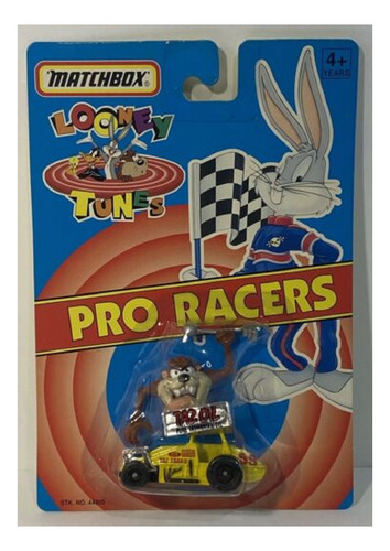 Carro Tazmania Matchbox Por Racers Escala 1/64 Looney Tunes 
