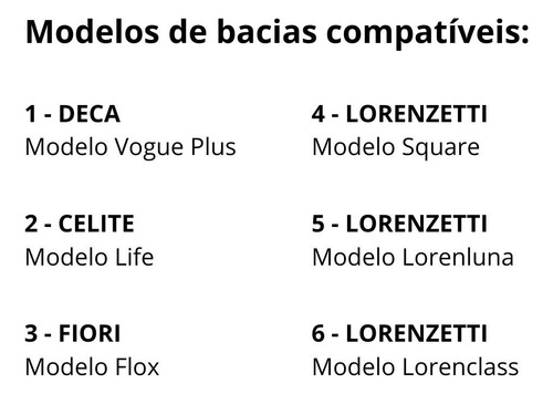 Assento Vogue Plus Life Flox Square Lorenluna Lorenclass Pp