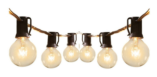 Imagen 1 de 9 de Extension Bombillos Vintage Exteriores X 10 Unidades