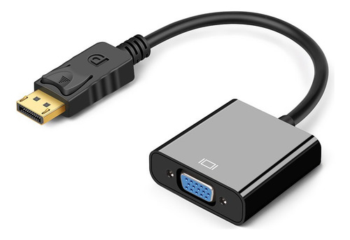 Adaptador Displayport para Vga Full Hd 1080p, 1920 X 1200
