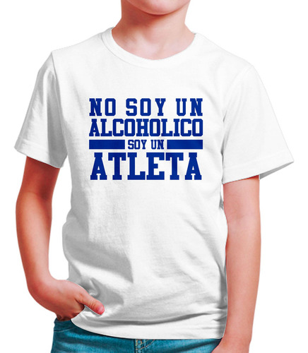 Polo Niño No Soy Un Alcoholico (d0073 Boleto.store)