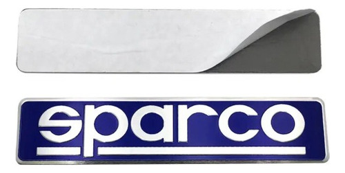 Emblema Logo Sparco Metal Con Adhesivo