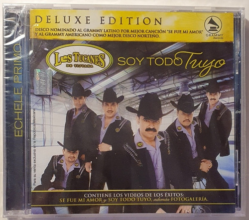 Cd Los Tucanes De Tijuana - Soy Todo Tuyo - Deluxe Edition