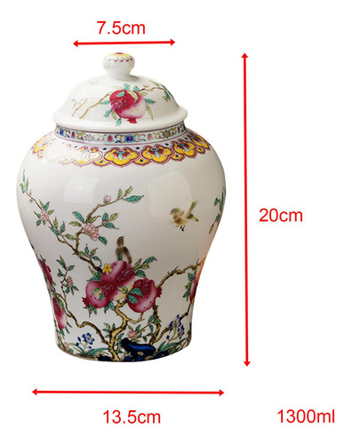 Recipiente De Té De Para Té Suelto, Florero Decorativo,