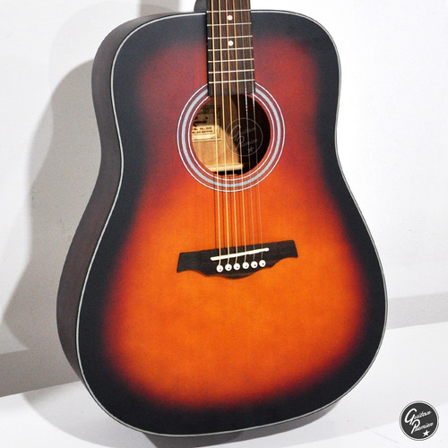 Guitarra Acustica + Ampli 10w + Funda + Cable + Pua + Combo