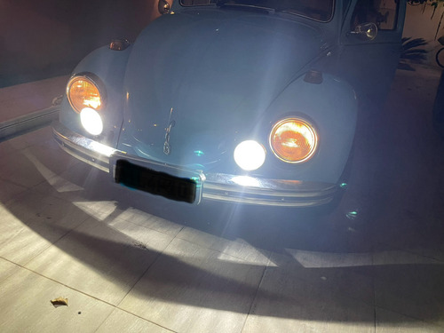 Vw Fusca 1300 Azul, Todo Revisado E Muito Original