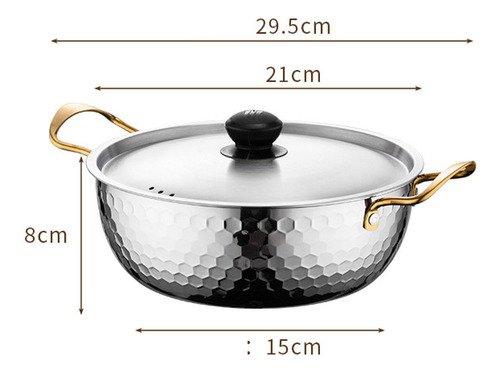 Olla Coreana Para Fideos Ramen, Cacerola Para Sopa De